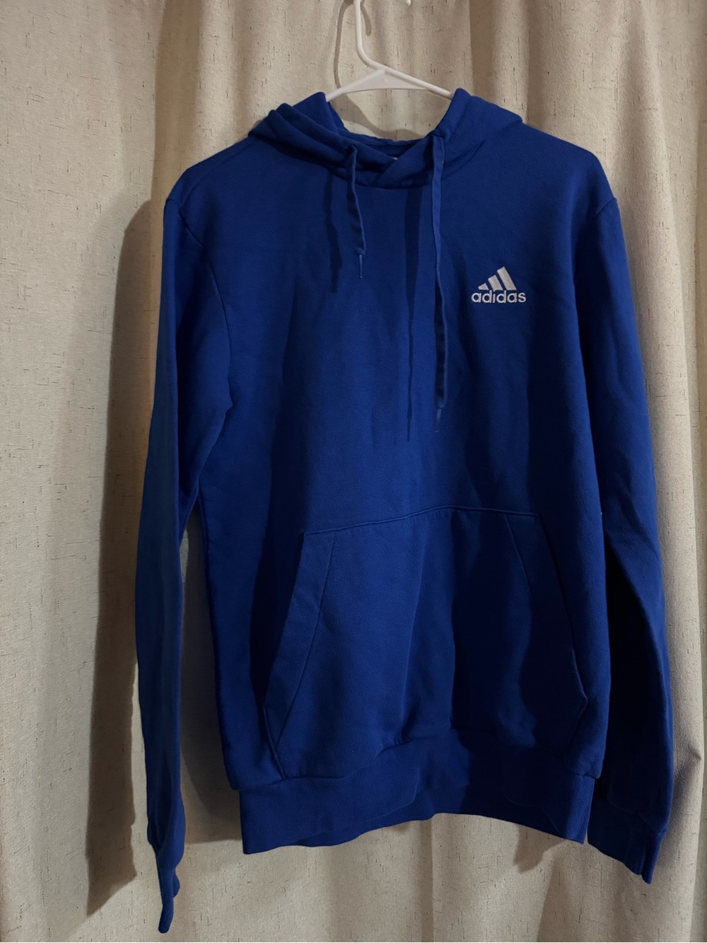 adidas Royal Blue Pullover Hoodie
